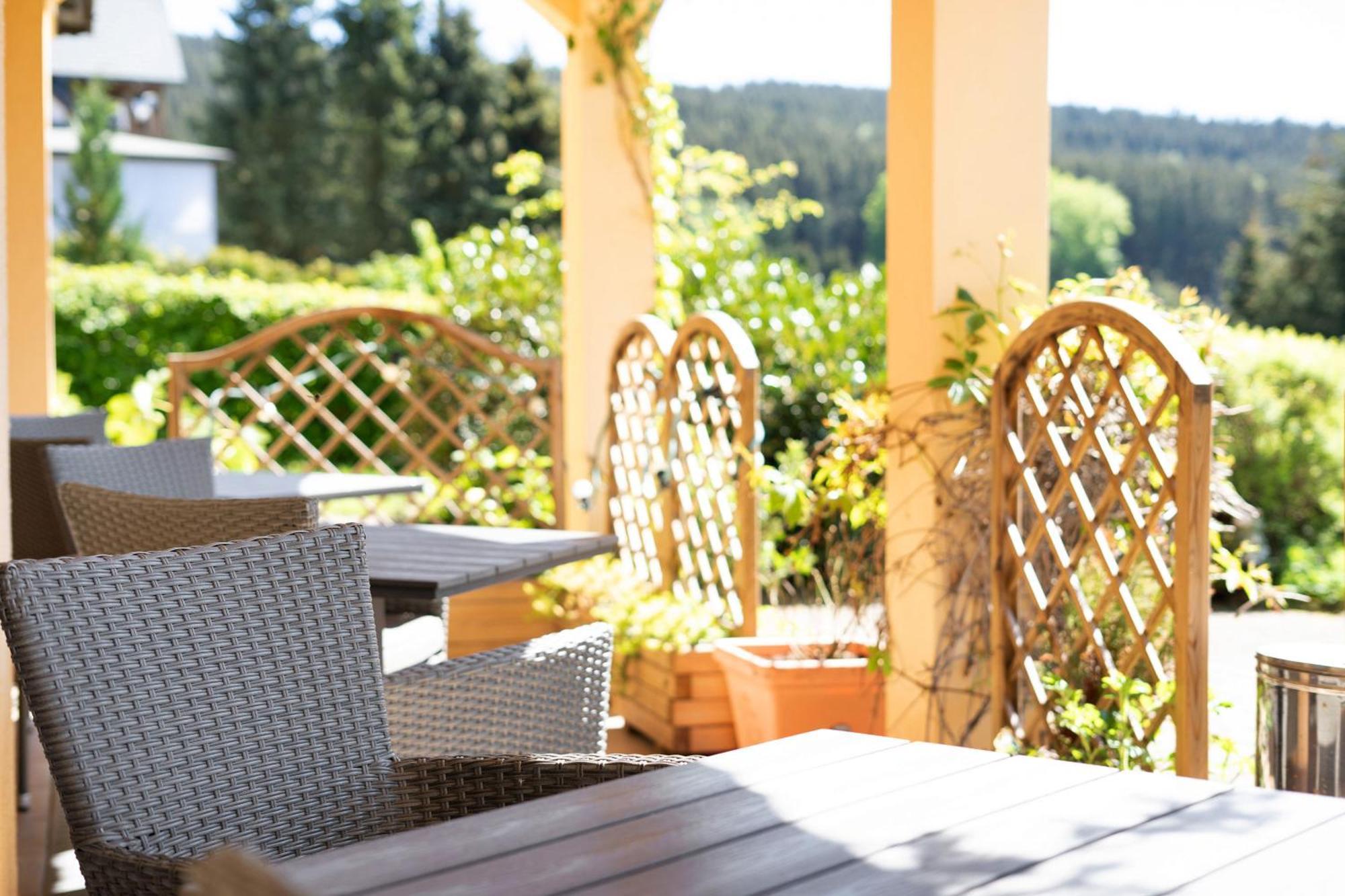 Pension Bergblick Marienberg Bagian luar foto