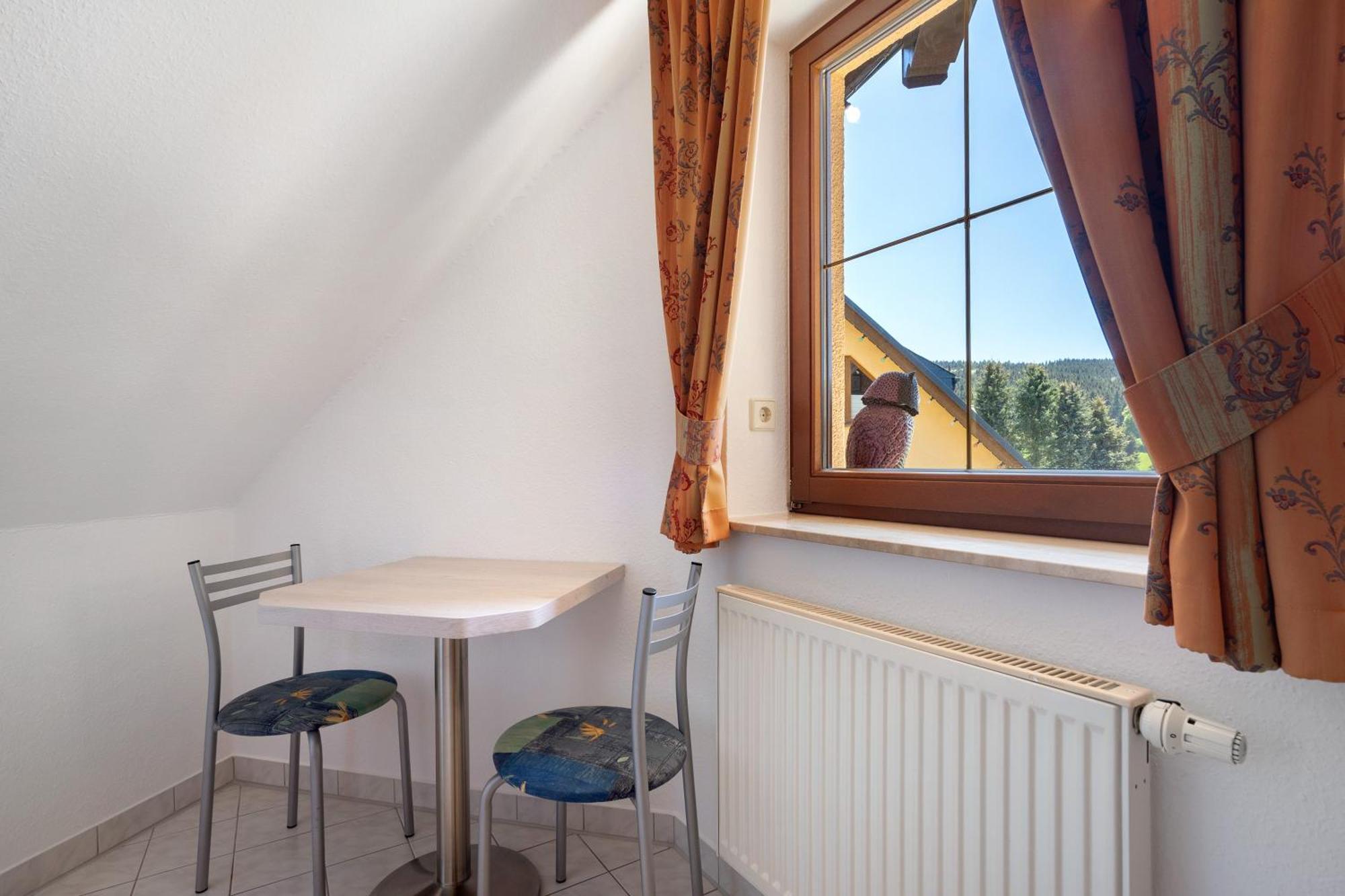 Pension Bergblick Marienberg Bagian luar foto