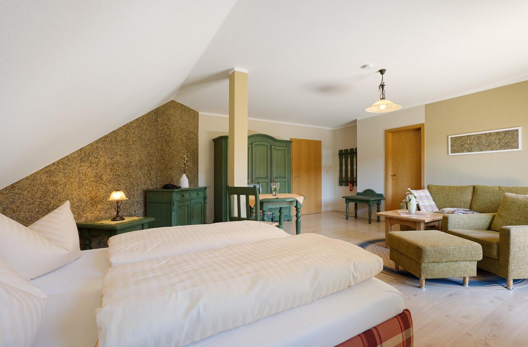 Pension Bergblick Marienberg Bagian luar foto