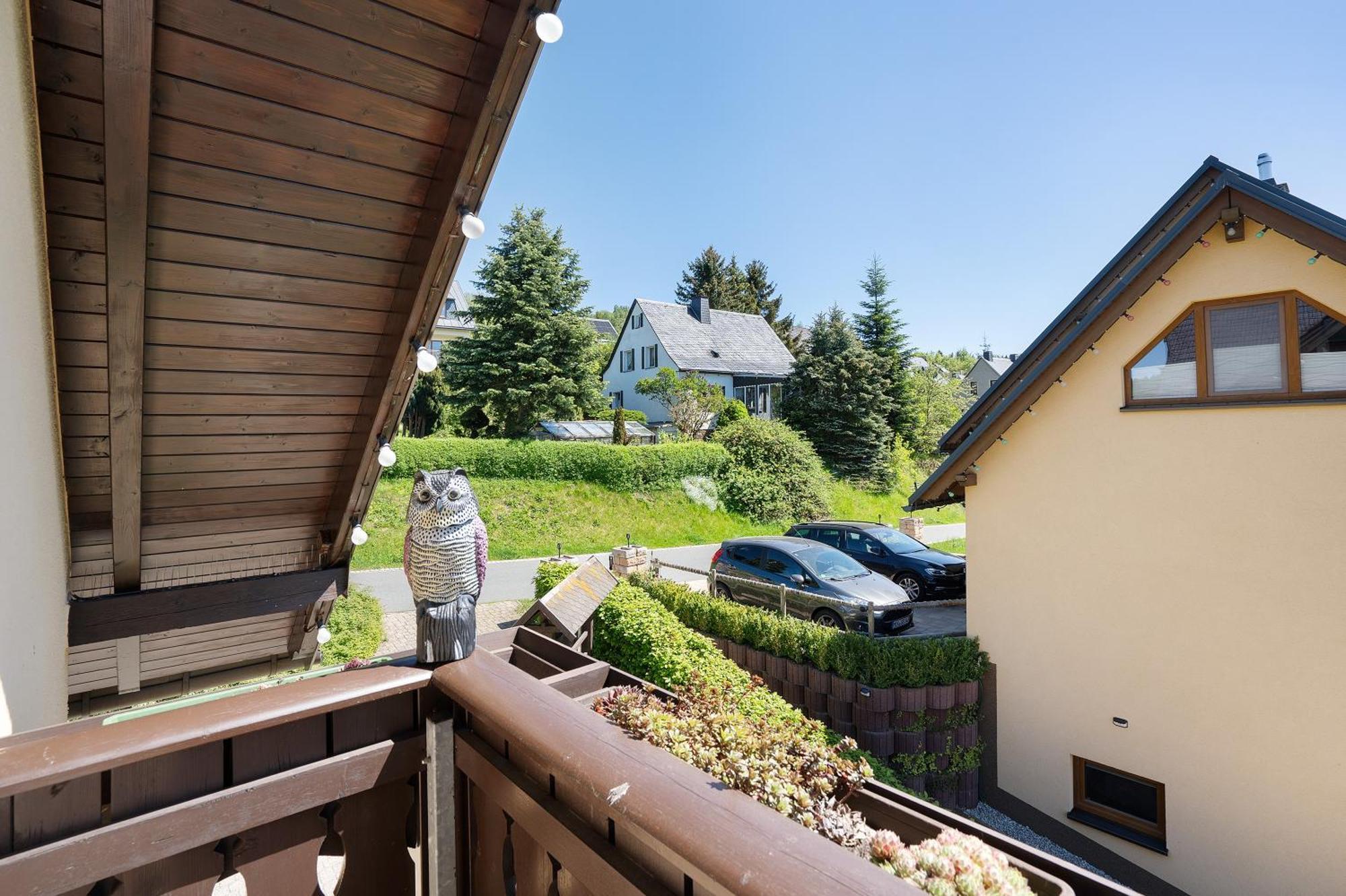 Pension Bergblick Marienberg Bagian luar foto