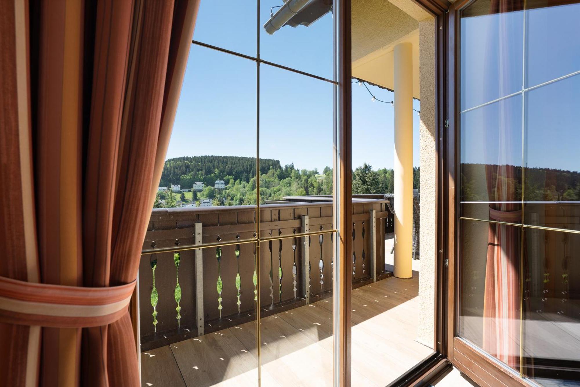 Pension Bergblick Marienberg Bagian luar foto