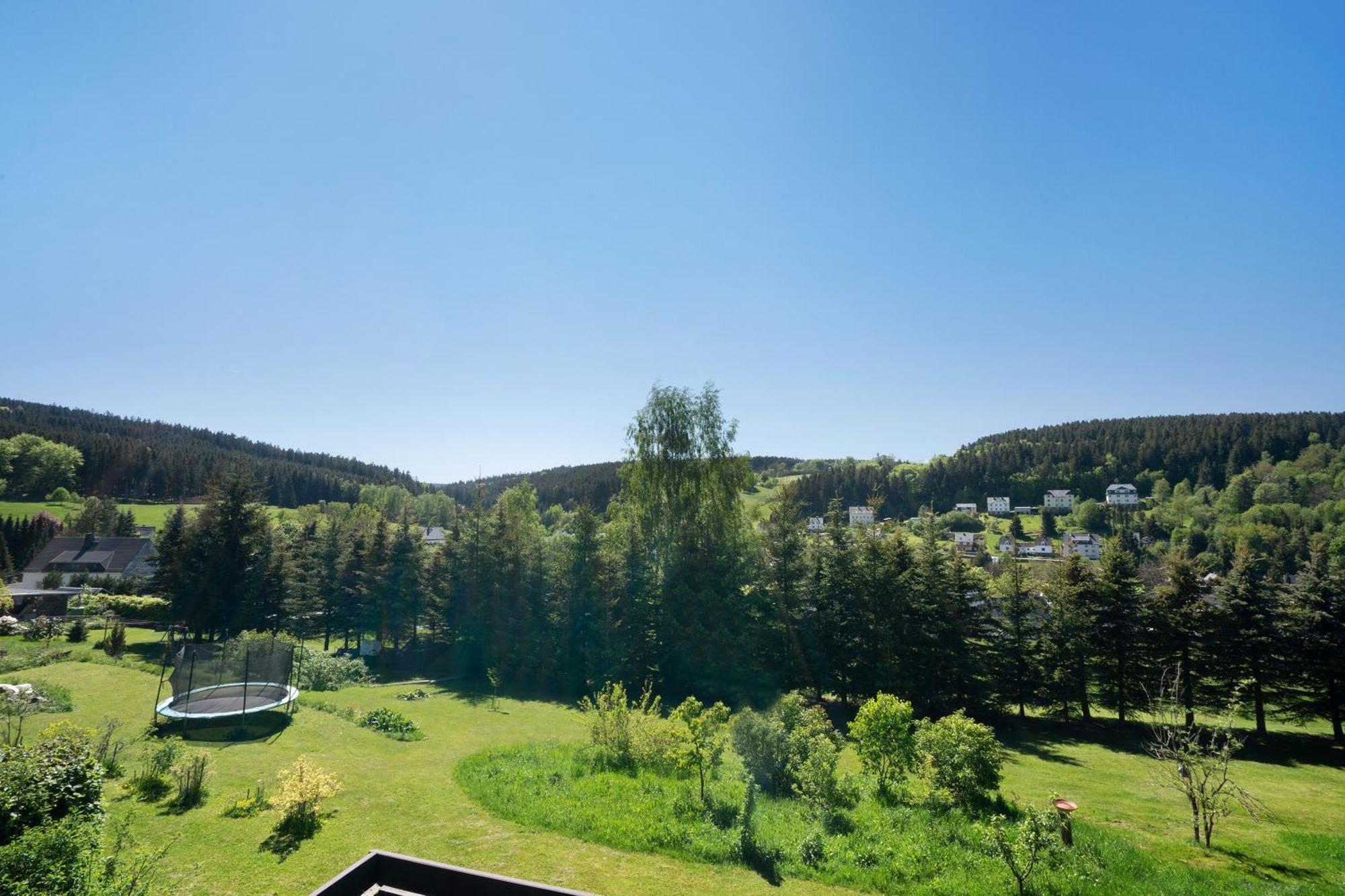 Pension Bergblick Marienberg Bagian luar foto
