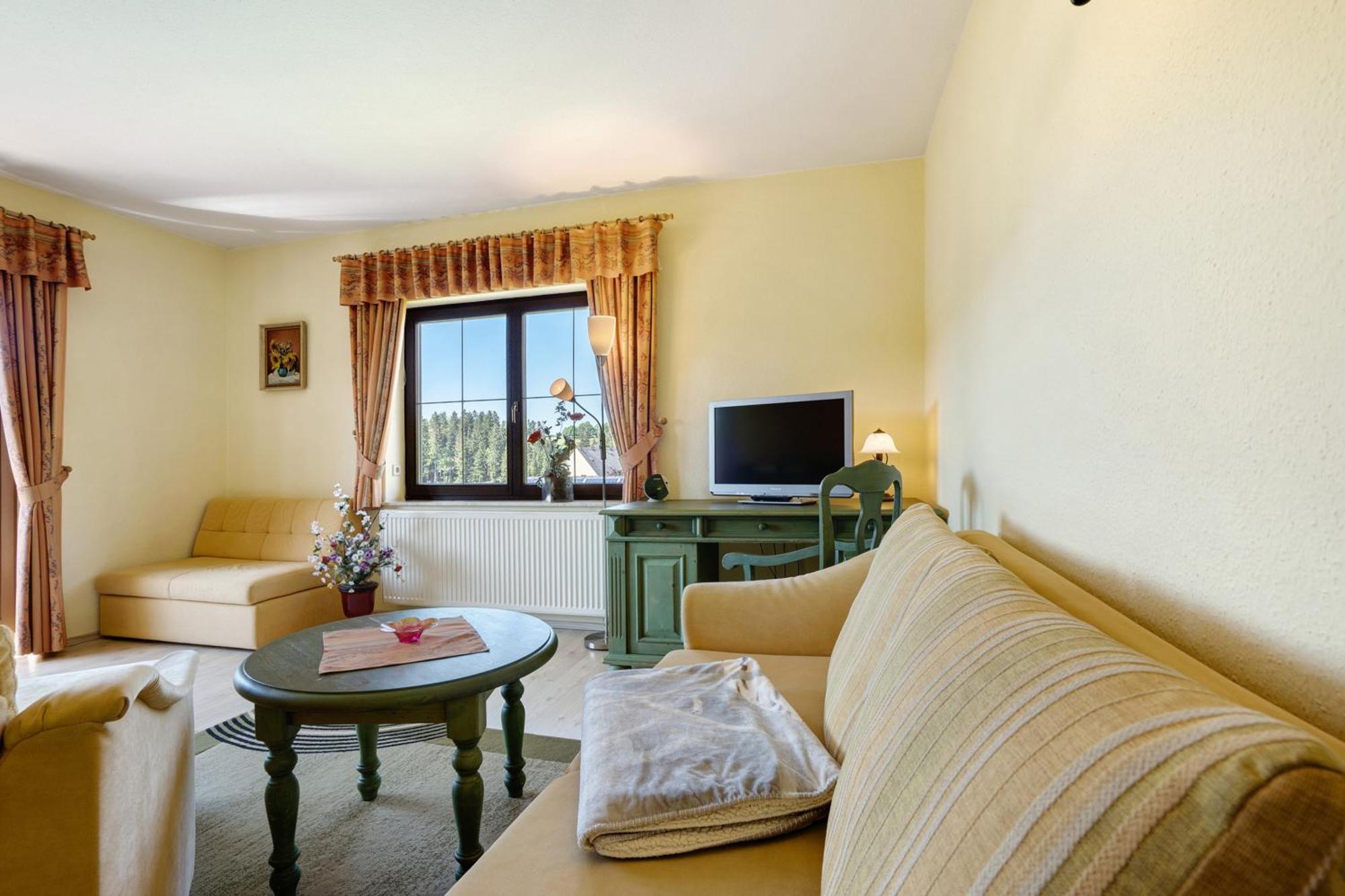 Pension Bergblick Marienberg Bagian luar foto