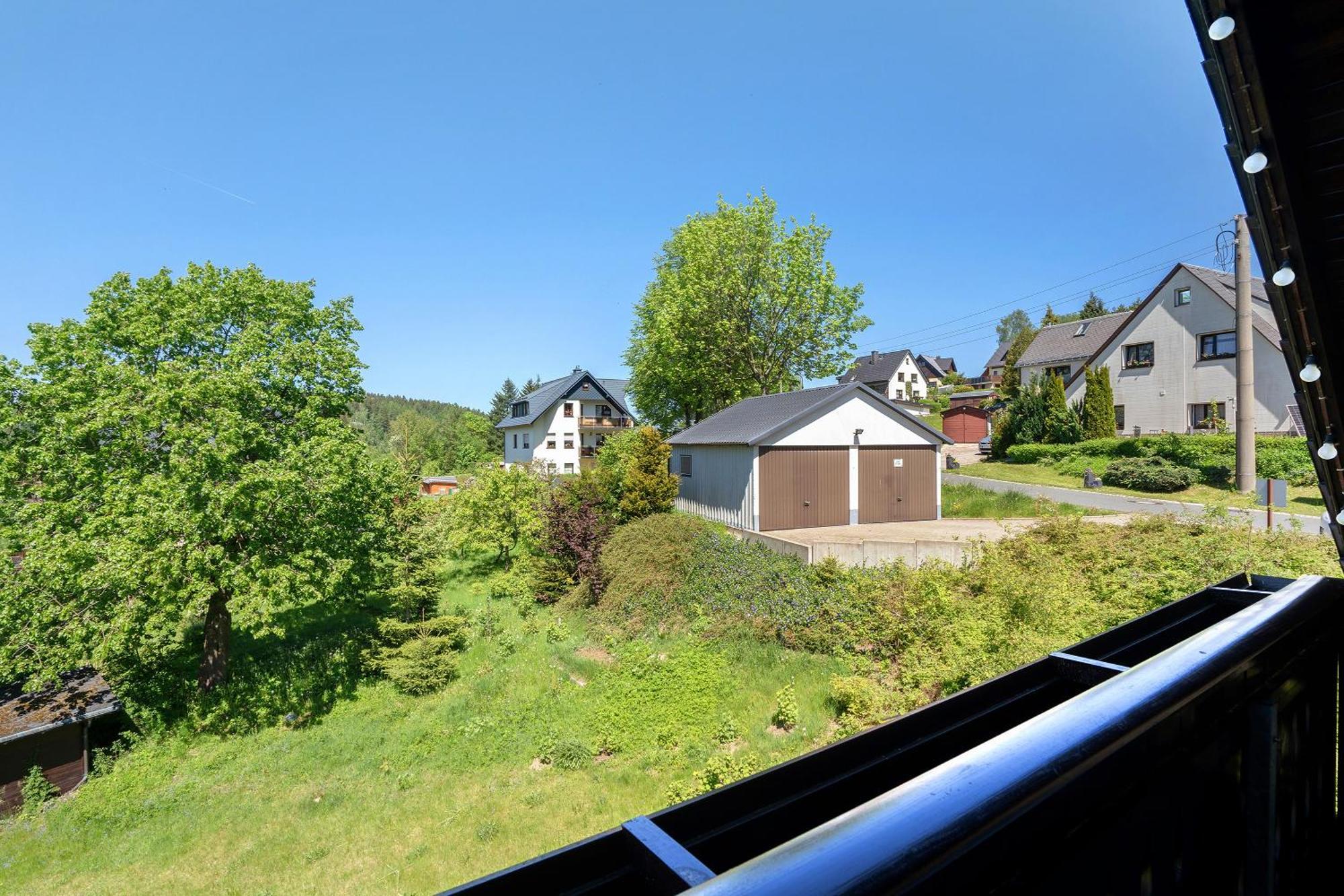 Pension Bergblick Marienberg Bagian luar foto